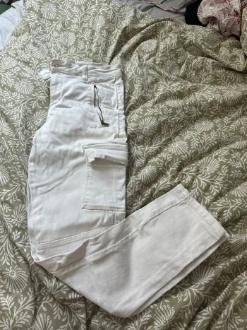 Cargo blanc cassé Gémo - taille 36