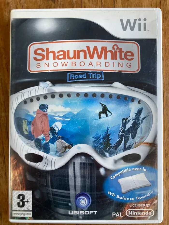 ShaunWhite snowboarding Wii