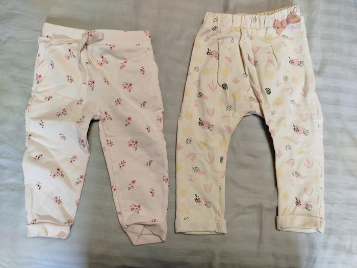 2 pantalons 18 mois