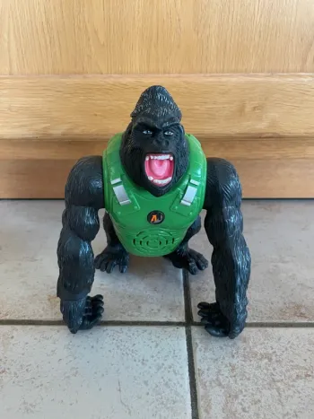 Gorille Action Man (fonctionnel, piles incluses) vintage