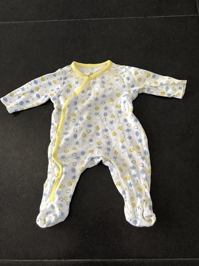 Lot pyjama manches longues léger 1 mois - photo numéro 2
