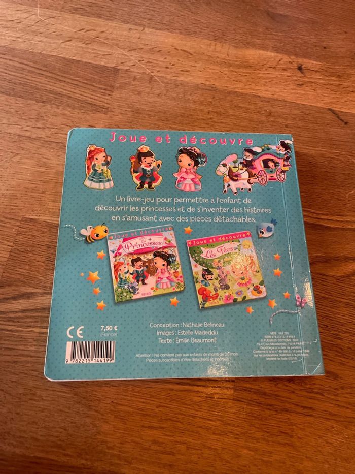 Livre puzzle 🧩 Joue et découvre Les princesses - photo numéro 3