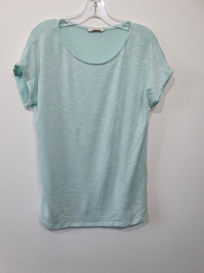 Tee-shirt avec fil brillant