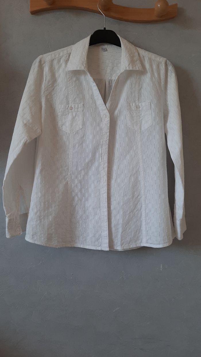 Chemisier blanc - photo numéro 3