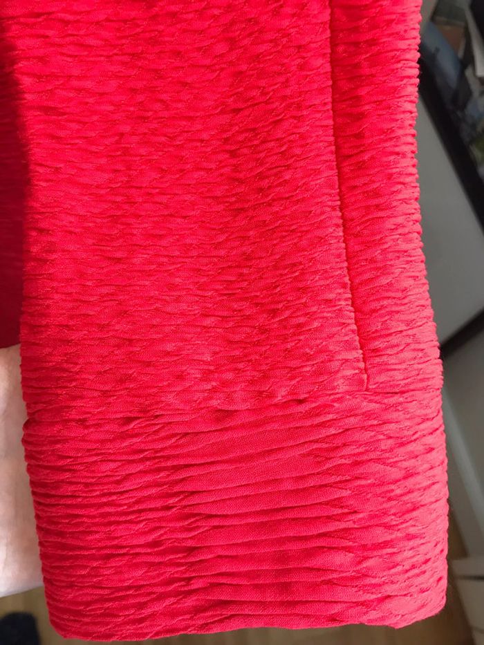 Robe rouge maje taille 1 - photo numéro 3