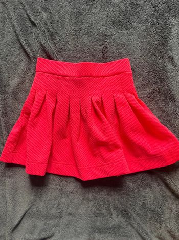 Jupe patineuse fille 3 ans fuchsia