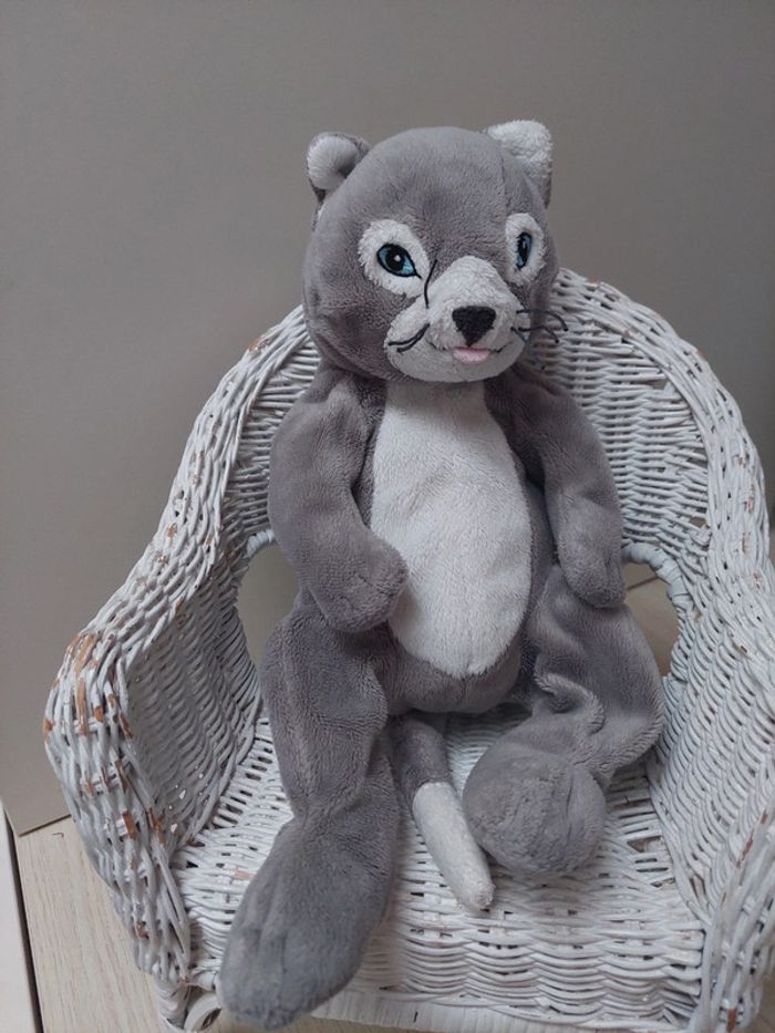 Ikea peluche chat gosig katt gris IKEA Beebs by Kiabi