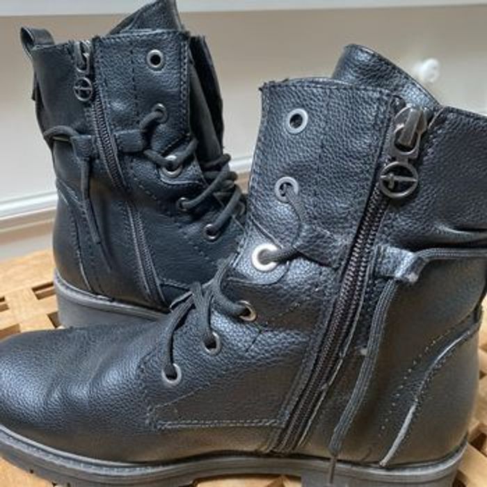 Bottes bottines boots fourrées peu portées 37 Tamaris - photo numéro 6