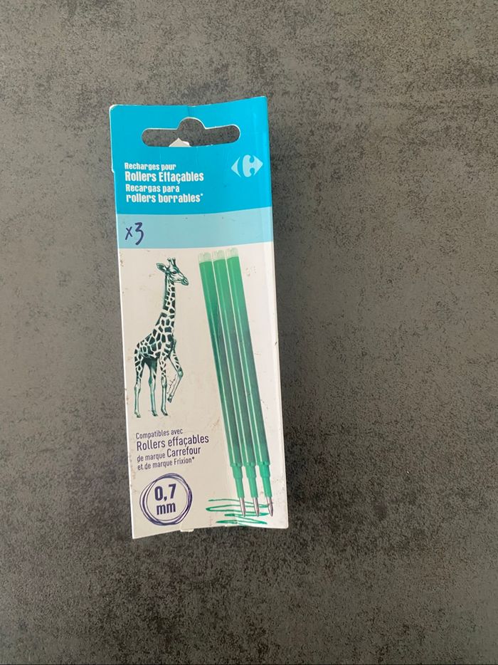 recharges stylos effaçables - photo numéro 4