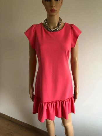 Robe rose corail à manches courtes Zoé Loveborn taille 36 jamais portée