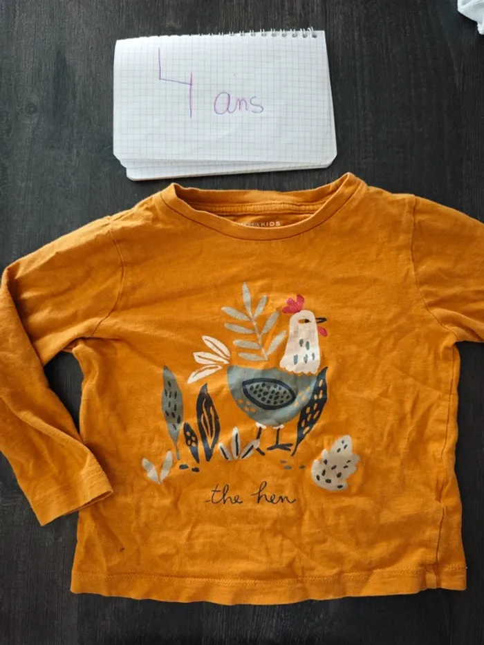 T shirt poule