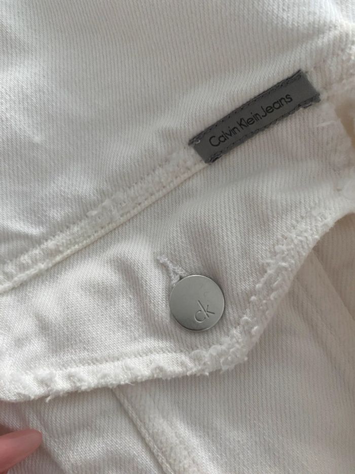 Veste en jean sans manche Calvin Klein - photo numéro 4