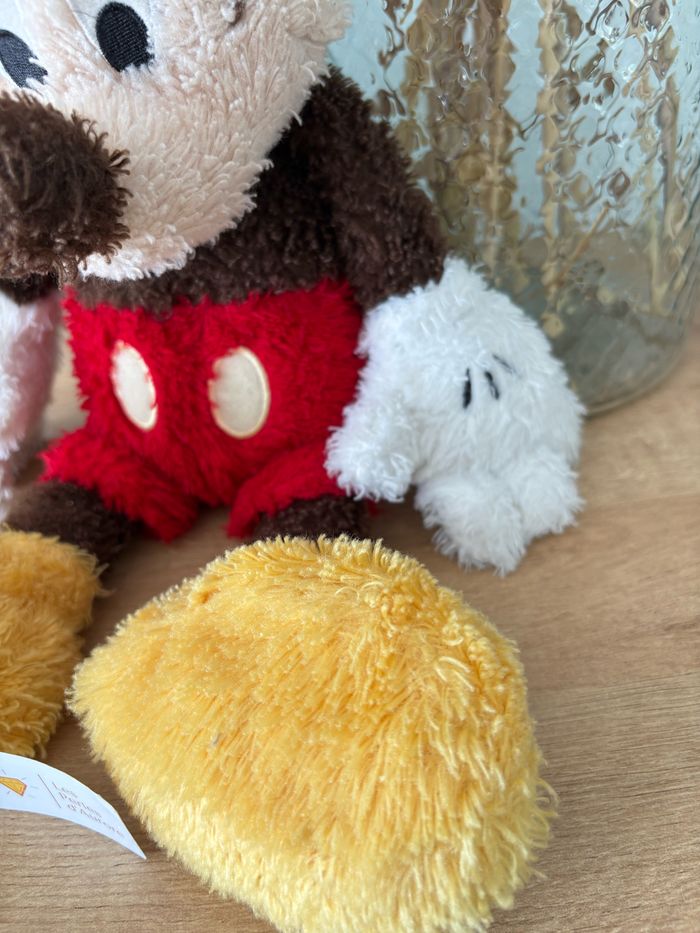 Grande Peluche Mickey poils long - photo numéro 3