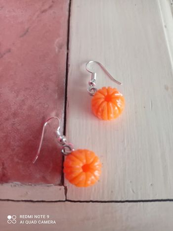 Boucles d'oreilles clémentine