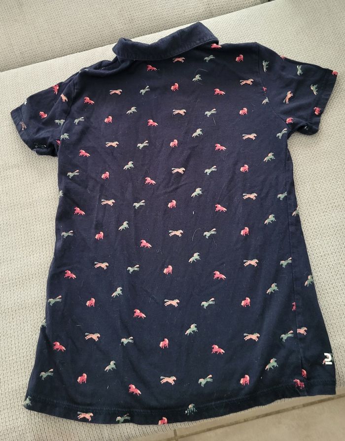 Lot de deux t-shirt/polos équitation 12 ans - photo numéro 4