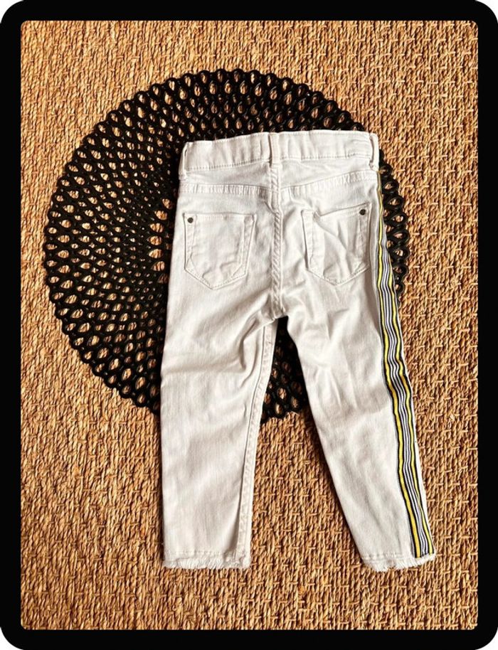 Jean bande blanc - photo numéro 2