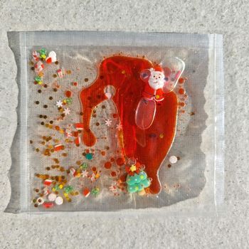 Pochette sensorielle noël