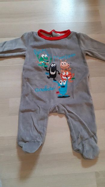 pyjama monstre