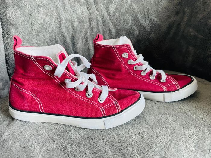 Chaussures baskets montantes  plates été fille style sneakers - photo numéro 5