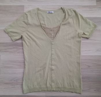 T-shirt femme vert menthe Damart taille 38