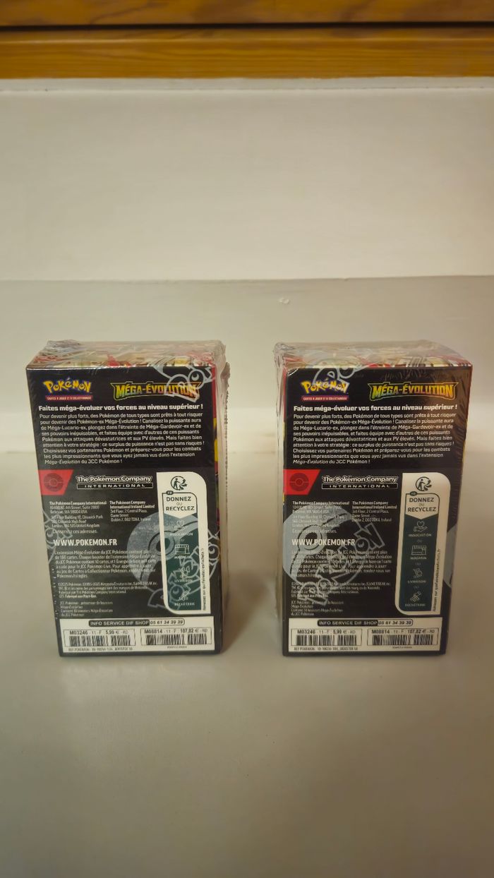 Lot de 2 Demi Display Pokémon Méga Évolutions ME01 - photo numéro 4