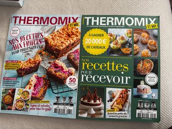 Lot de 2 livres thermomix