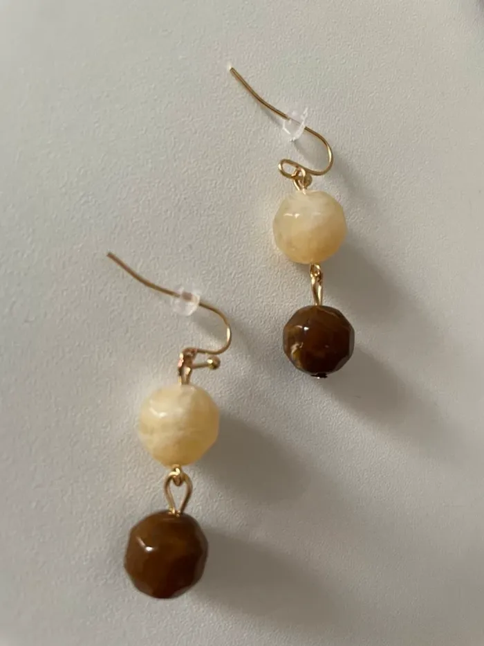 Boucle d’oreille Fantaisie Du groupe Maxmara intrend sans logo,sans étiquette. - photo numéro 6