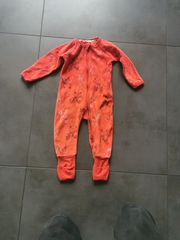 Pyjama 1 pièce 12 mois dim