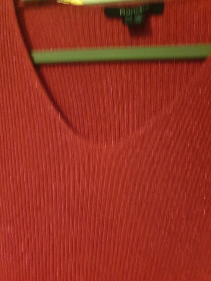 Robe longue fushia pret du corps - photo numéro 4