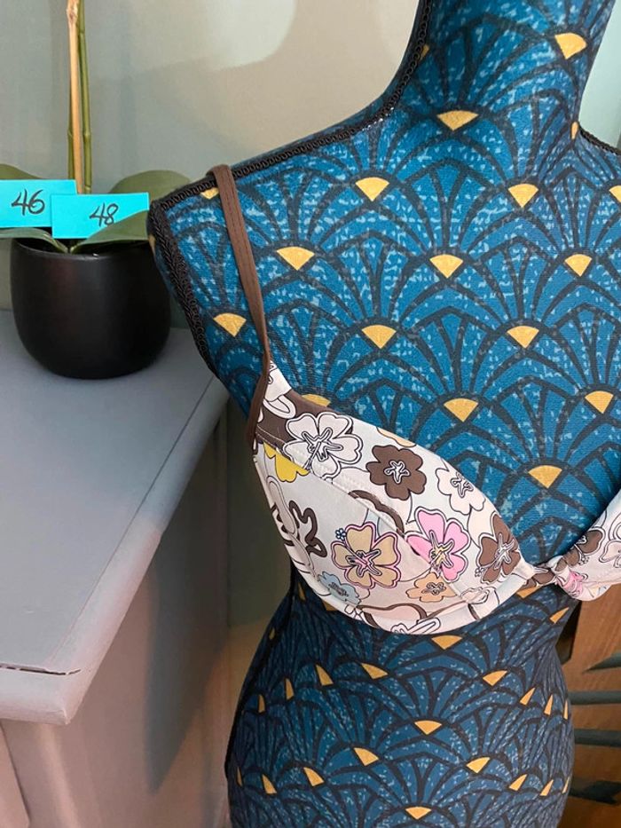 Maillot de bain 2 pièces grande taille 46/48 Réf Fe202 - photo numéro 2