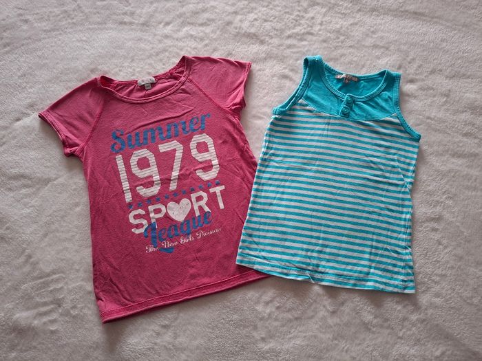 Lot t shirt 5/6 ans