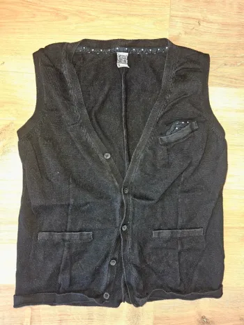 Gilet sans manches noir