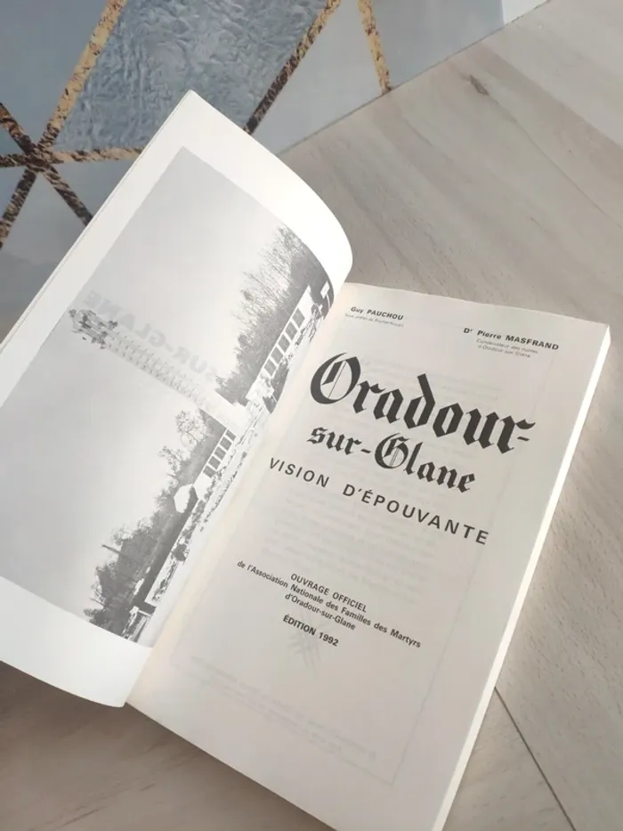 Livre Oradour sur glane vision épouvante Pauchou Masfrand - photo numéro 7