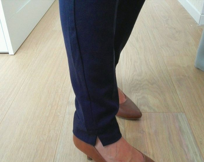 Pantalon slim bleu marine - photo numéro 2