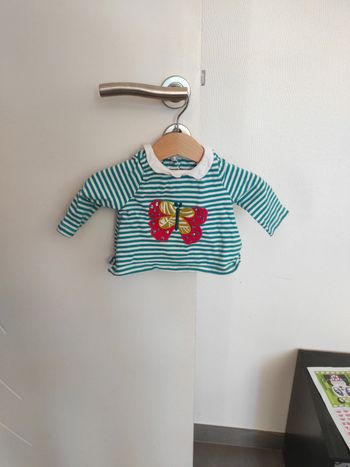 T-shirt manches longues 3 mois DPAM
