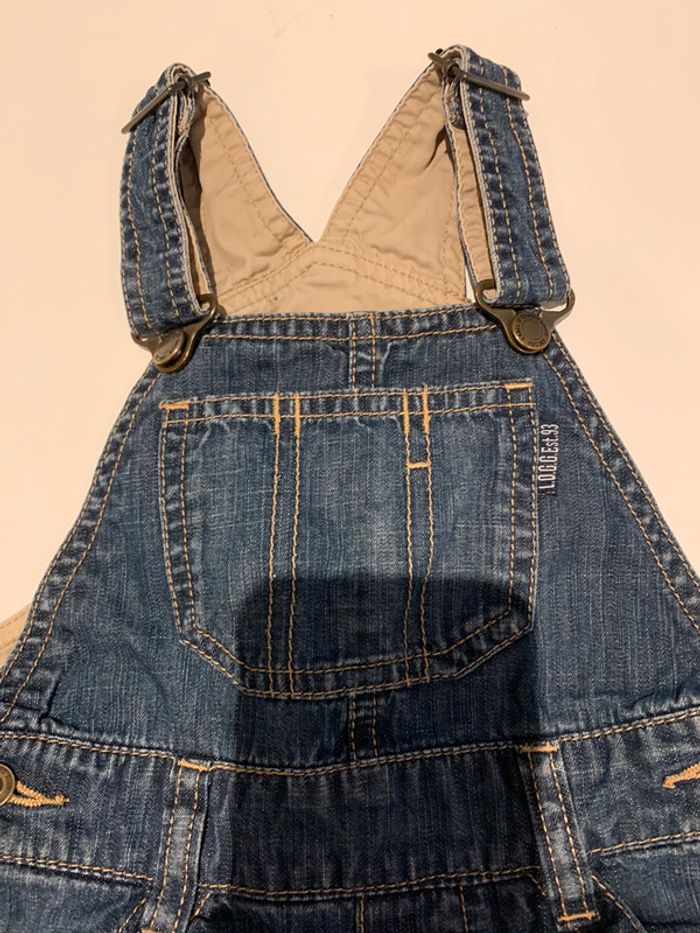 Salopette jean bébé garçon H&M 12-18 mois - photo numéro 2