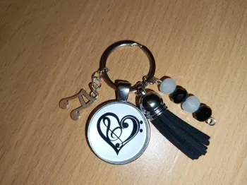 Porte clés musique