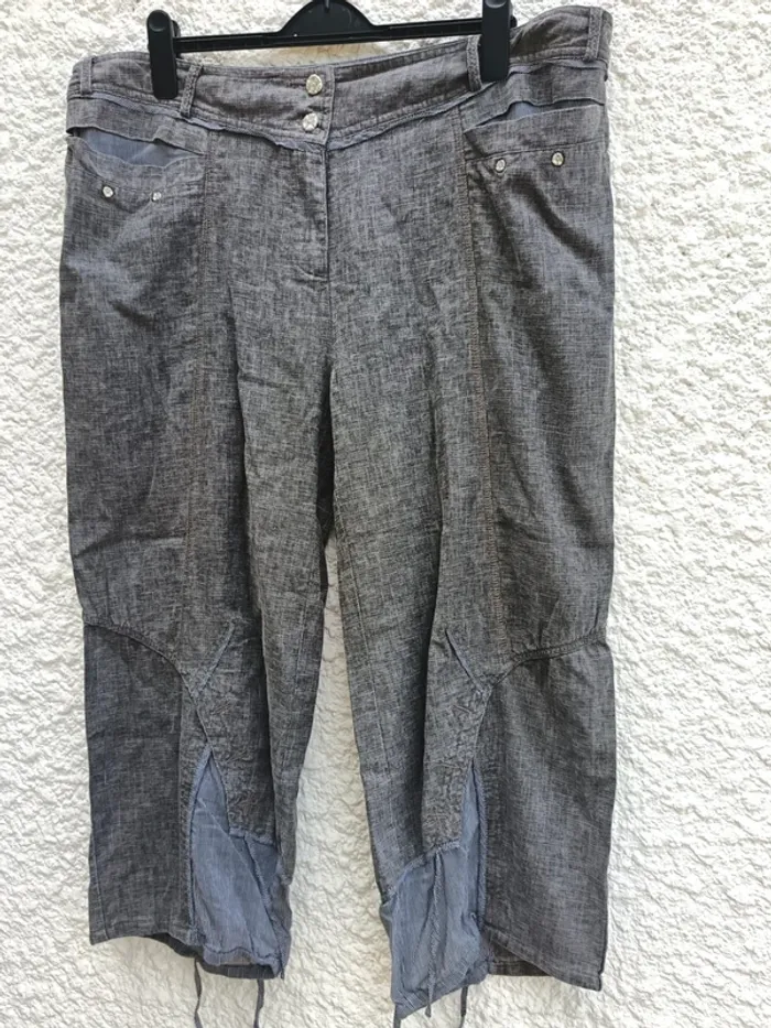 ensemble veste + pantacourt + collier Fille des Sables femme 46 / 48 - photo numรฉro 4