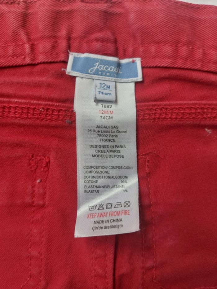 Pantalon Jacadi taille 12 mois - photo numéro 4