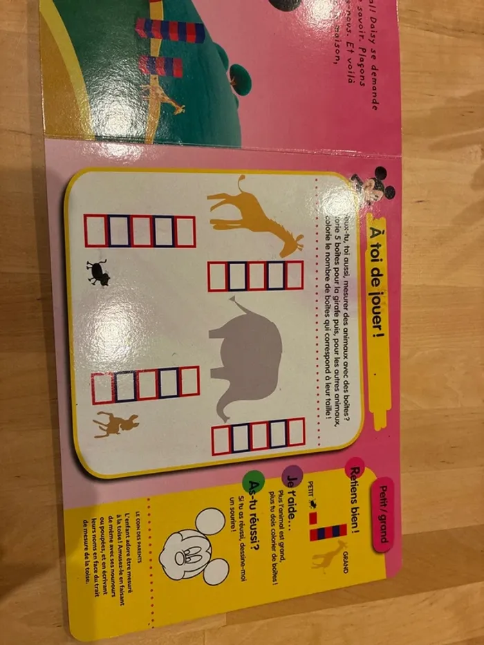 Lot de 2 livres ardoises Disney maternelle la maison de Mickey - photo numéro 9