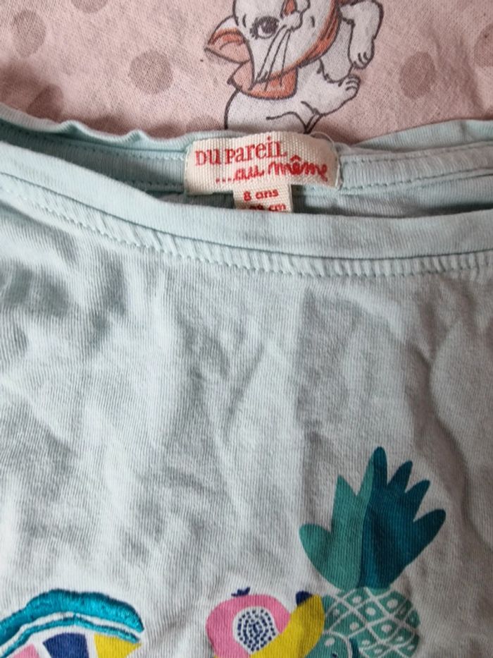 Tee shirt 8 ans du pareil au même - photo numéro 4