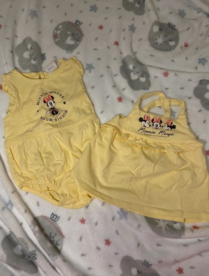 Robe et body minnie