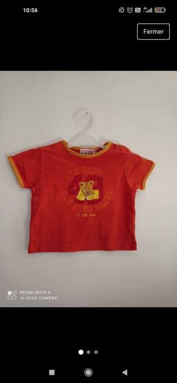 T-shirt la compagnie des petits 12 mois