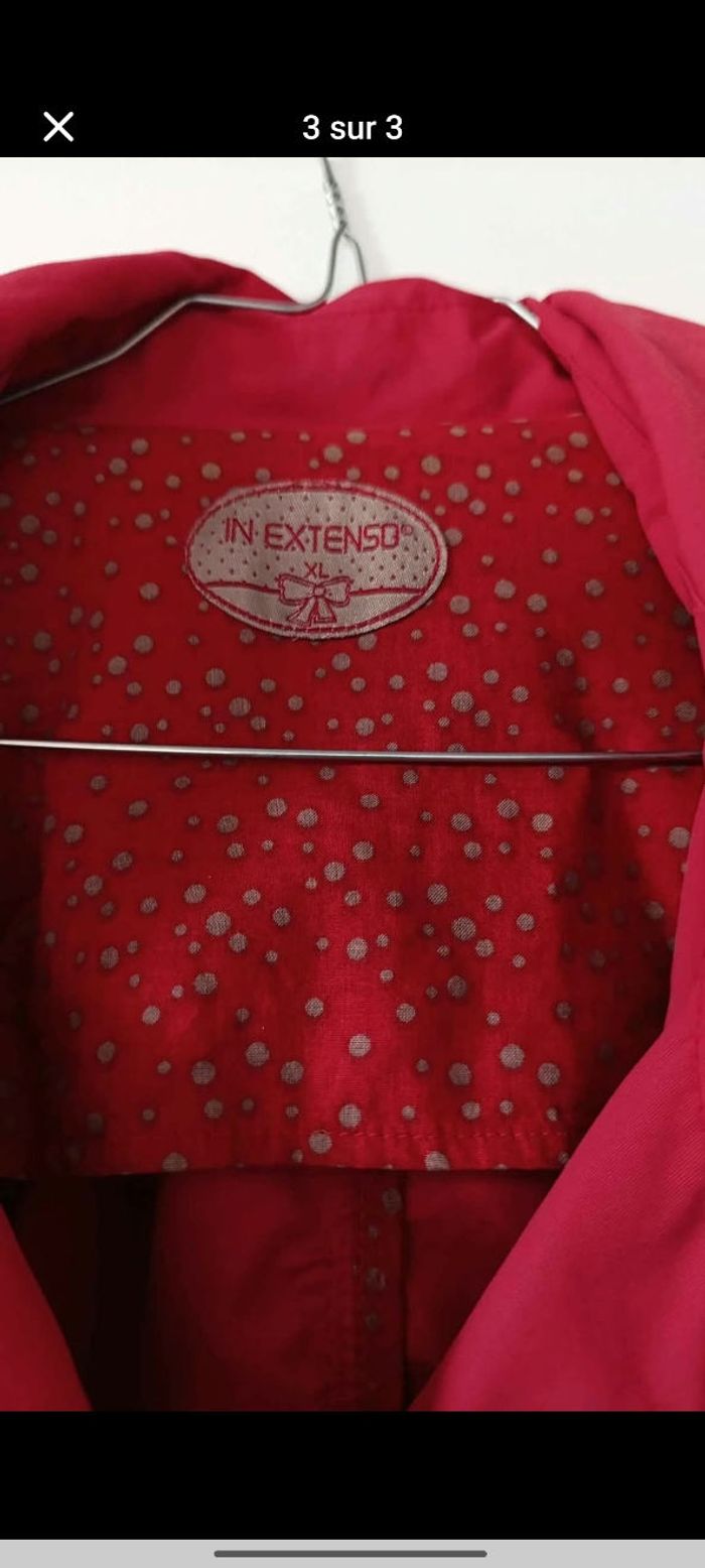 Imperméable trench rouge - photo numéro 3
