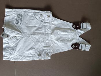 Salopette short 6 mois