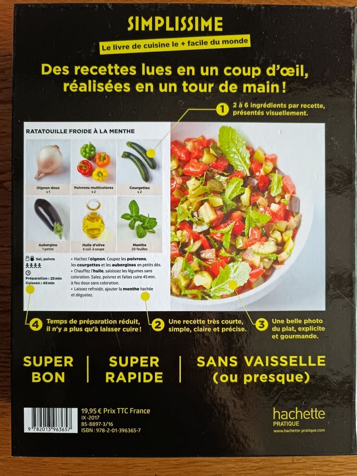 Simplissime le livre de cuisine le + facile du monde - photo numéro 2