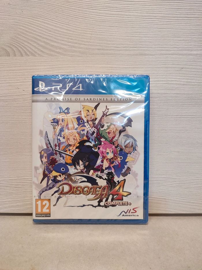 Disgaea 4 neuf ps4