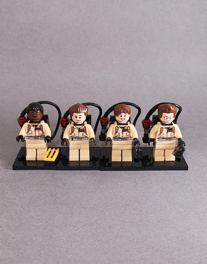 Ghostbusters - lot de 4 mini figurines au format Lego