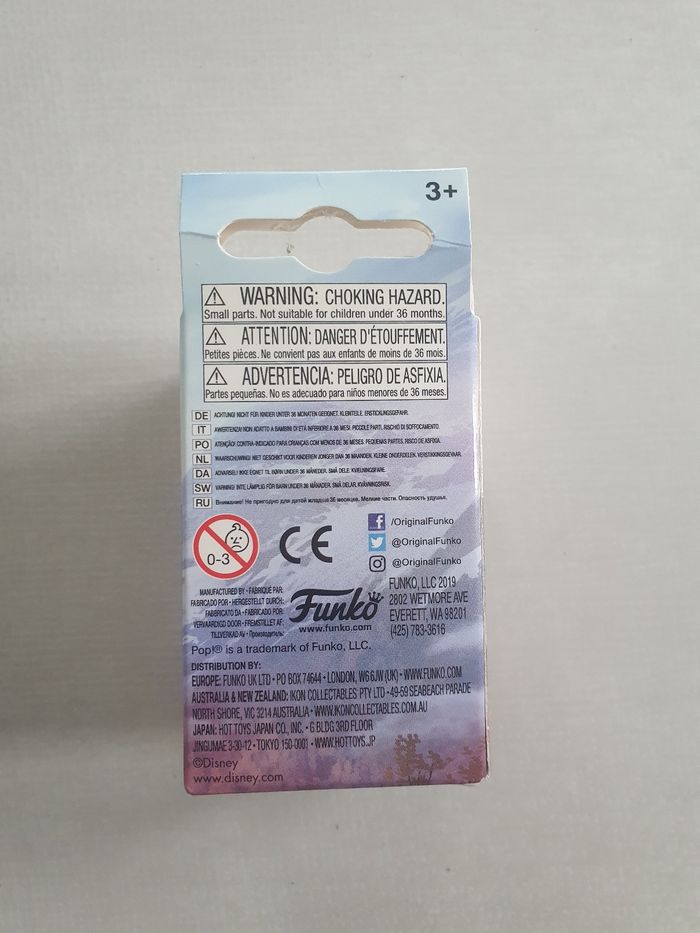 Porte clé pop Anna reine des neiges - photo numéro 2