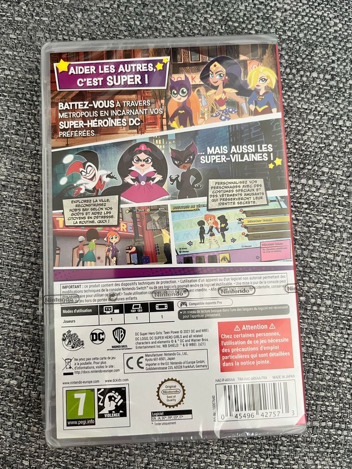 Jeu Nintendo switch Dc super hero girls - photo numéro 2